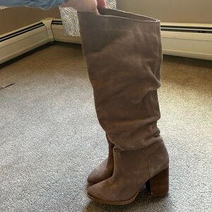 Steve Madden Brown Heeled Boots